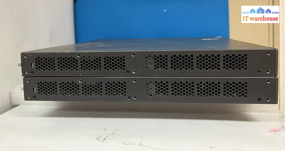 2x   3Com Switch 5500G-EI 24 Port 3CR17254-91 SuperStack 4 Switch w/mount ears ~