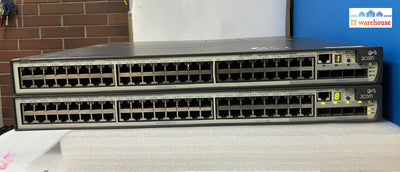 2X 3Com Switch 5500G-Ei 24 Port 3Cr17254-91 Superstack 4 W/Mount Ears ~