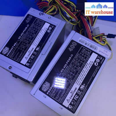 (2x) 400-460 WATT Cooler Master power supply 20 + 4/4 + 4/6P PCIE