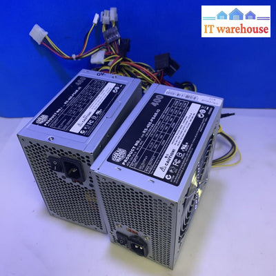 (2x) 400-460 WATT Cooler Master power supply 20 + 4/4 + 4/6P PCIE