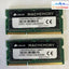 (2X 4Gb) Corsair Mac Memory Ddr3-1066 Pc3-8500 So-Dimm Ram Cmsa8Gx3M2A1066C7 ~