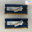 ~(2X 4Gb) Kingston 1Rx8 Pc3L-12800S Ddr3-1600 Laptop Sodimm Ram Hp16D3Ls1Kfg /4G