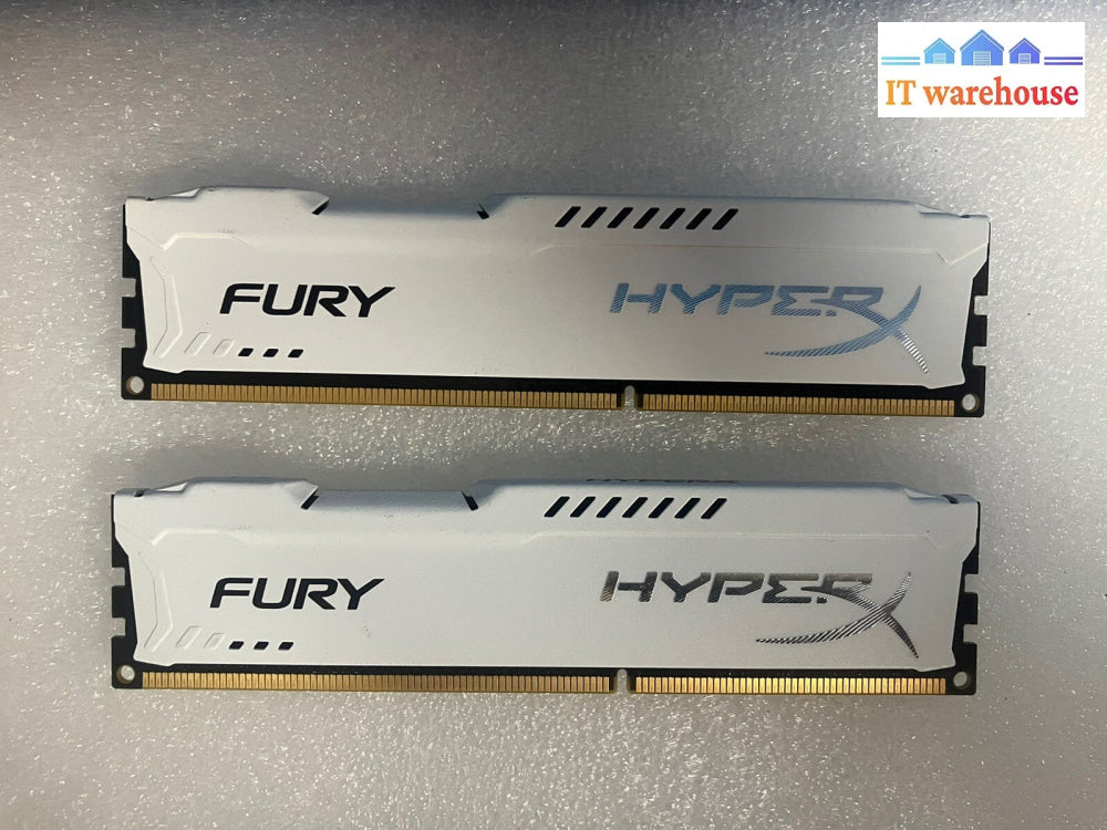 ~ (2x 4GB) Kingston FURY HYPER HX316C10FWK2/8 DDR3-1600 PC3-12800 Gaming Memory