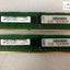 (2x 4GB) Micron 1Rx4 DDR3-1600 RDIMM PC3-12800R ECC Server RAM MT18JSF51272PZ ~