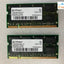 (2x 512MB) Infineon HYS64D64020HBDL PC-2700S DDR-333 SO-DIMM Laptop DDR1 RAM ~