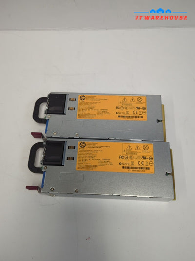 2x 656363-B21 HP 750W Platinum Power Supply 643932-001 660183-001