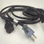 2x 6ft  IEC C19  15A/125V SJT Server Black AC Power Cord