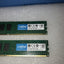 2x 8GB Crucial CT192464BD160B.C16FED PC3-16000U DDR3 SDRAM-2000 UDIMM PC RAM