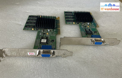 ~ (2x) AGP card ATI Graphics Rage Xpert2000Pro Ultra 32M 1025-I4030 109-65700-20