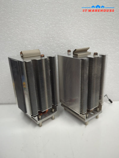 2x Apple Mac Pro A1186 CPU Heatsink & Sensor Cable 593-0323 -