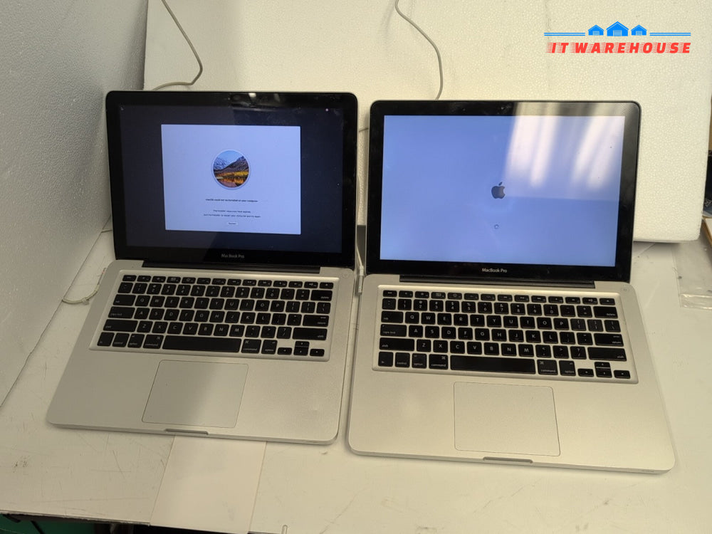 2x Apple MacBook Pro 13" A1278 (2009/2010) C2D P8600/P8700 (NO AC, AS IS) -