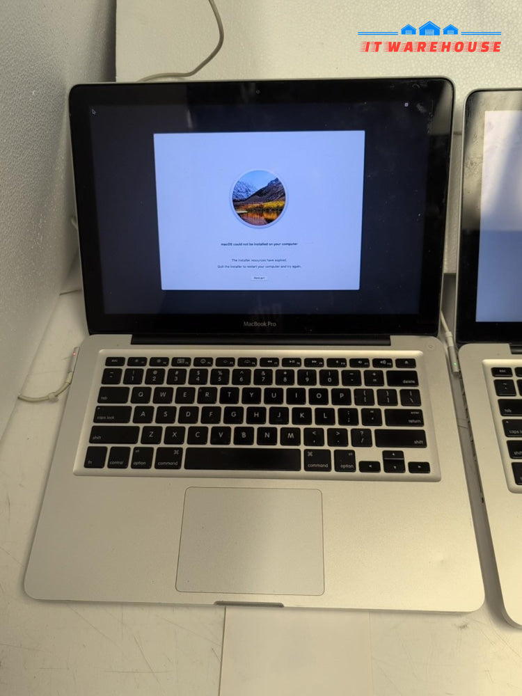 2x Apple MacBook Pro 13" A1278 (2009/2010) C2D P8600/P8700 (NO AC, AS IS) -