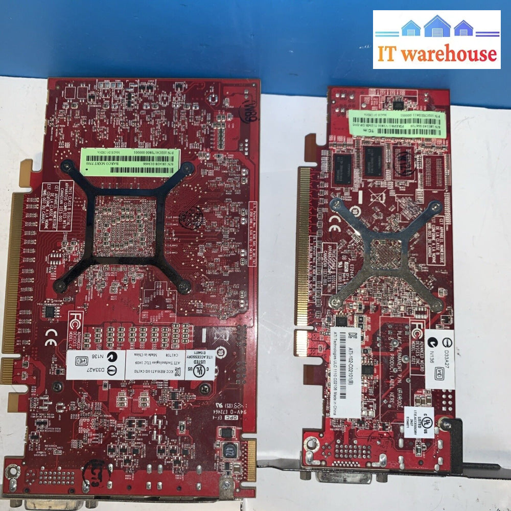 (2x) Barco ATI FireGL DVI Full Video Card