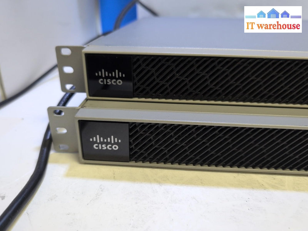2x Cisco ASA-5515-X Adaptive Security Appliance Firewall ASA5515 (No HDD) -