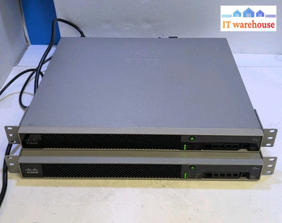 2x Cisco ASA-5515-X Adaptive Security Appliance Firewall ASA5515 (No HDD) -