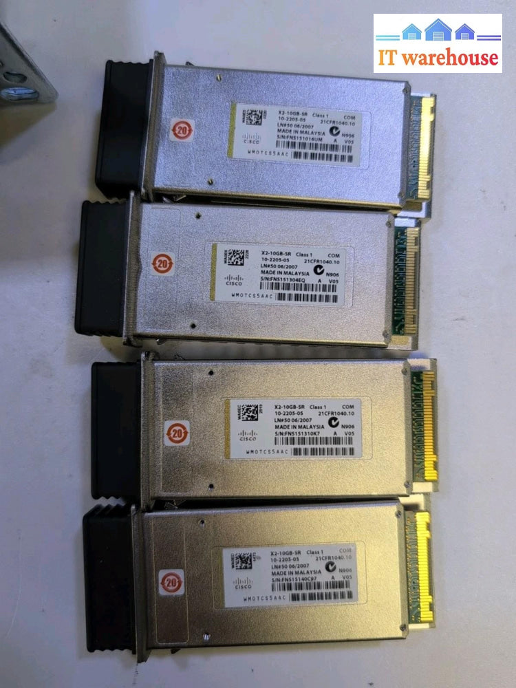 2x Cisco WS-C3750E-48TD 3750-E 48 Port PoE Gigabit Switchs - 