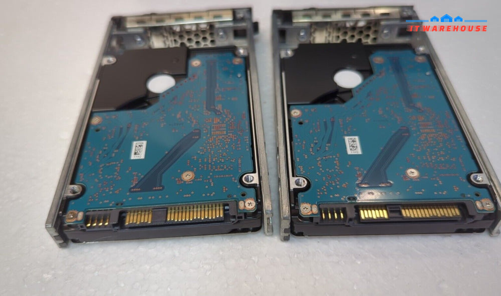2x Dell 300GB 10K 2.5" SAS 12Gbps Internal Hard Drive 3NKW7 With CADDY Tested -