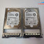 2x Dell 300GB 10K 2.5" SAS 12Gbps Internal Hard Drive 3NKW7 With CADDY Tested -
