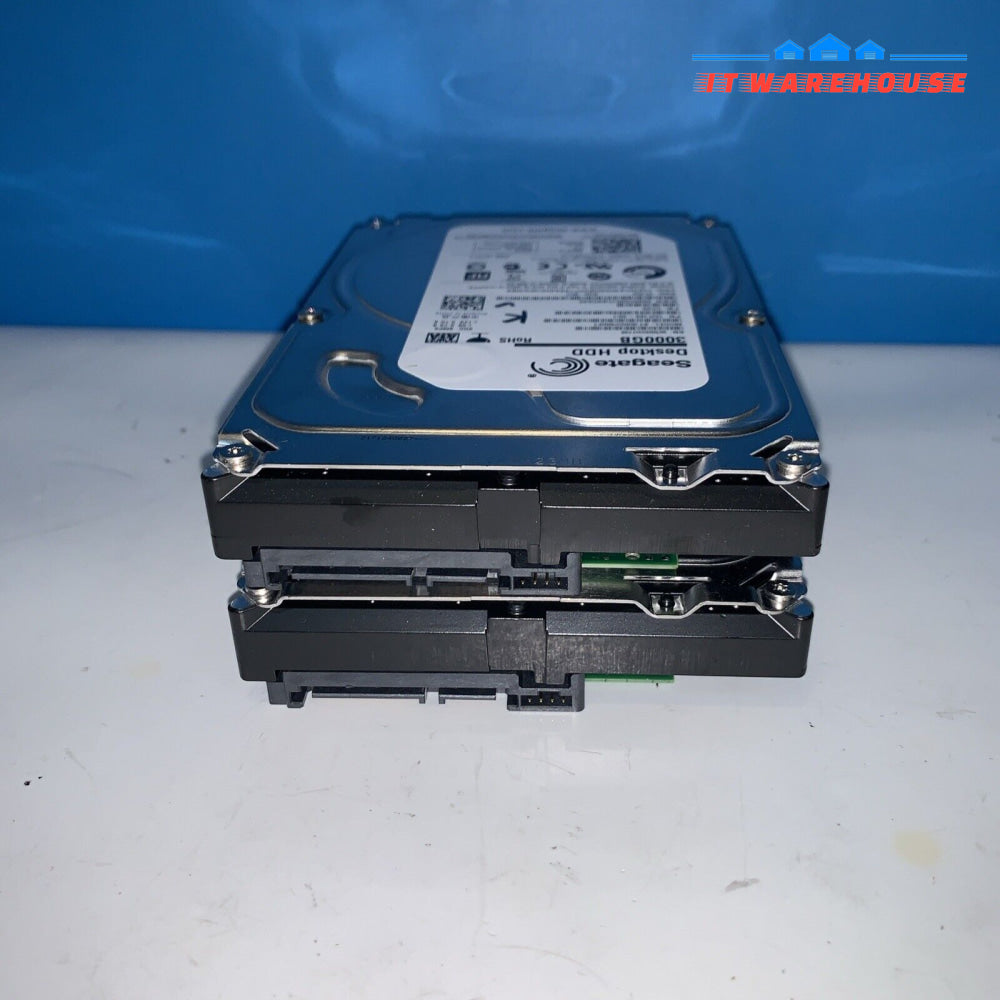 (2X) Dell 3Tb St3000Dm001 64Mb 7200Rpm Sata Iii 3.5’ 0K3Pk8 (1000Days Remaining)