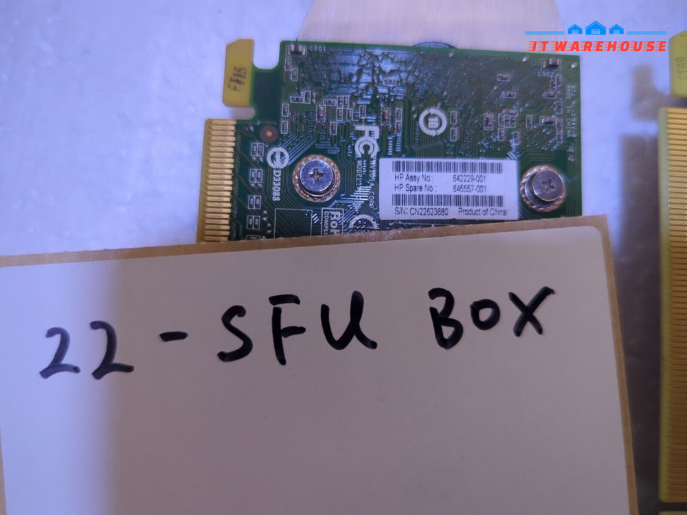 2X  Dell HWGX0 nVidia QUADRO 400 512MB DVI Display Port PCIE Graphics Card- 
