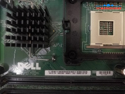 -2x  DELL OPTIPLEX 69861 MOTHERBOARD 0H6405-69861/0DG286 SOCKET 775 NO CPU @@@