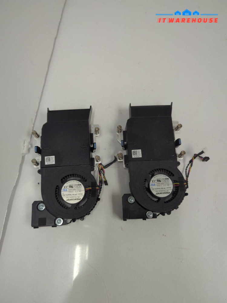2x Dell OptiPlex USSF /Micro 3060 5060 Cooling Fan  & Heatsink  27H4V Tested -