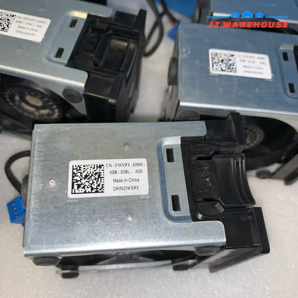 2x Dell PowerEdge R520 CPU Fan 01KVPX F7HNN-A00 System Fan Assembly Cooler 1KVPX