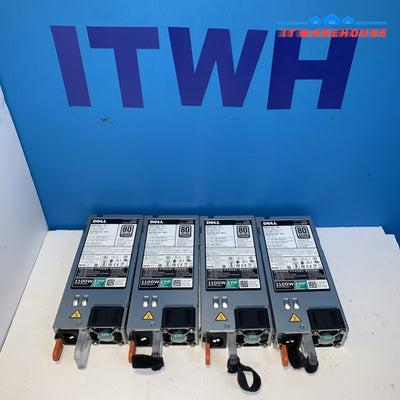 (2x) Dell PR21C 9TMRF CMPGM Y26KX PowerEdge R630 R730 1100W Power Supply