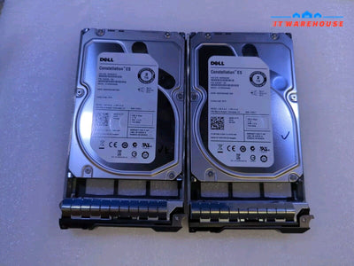 2X Dell R755K 0R755K 2Tb 3.5’’ Sas Hard Drive St32000444Ss W/ Caddy Tested -