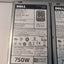 2x Dell W0CTF 750W Hot Swap Power Supply For PowerEdge R720 R620  Tested -