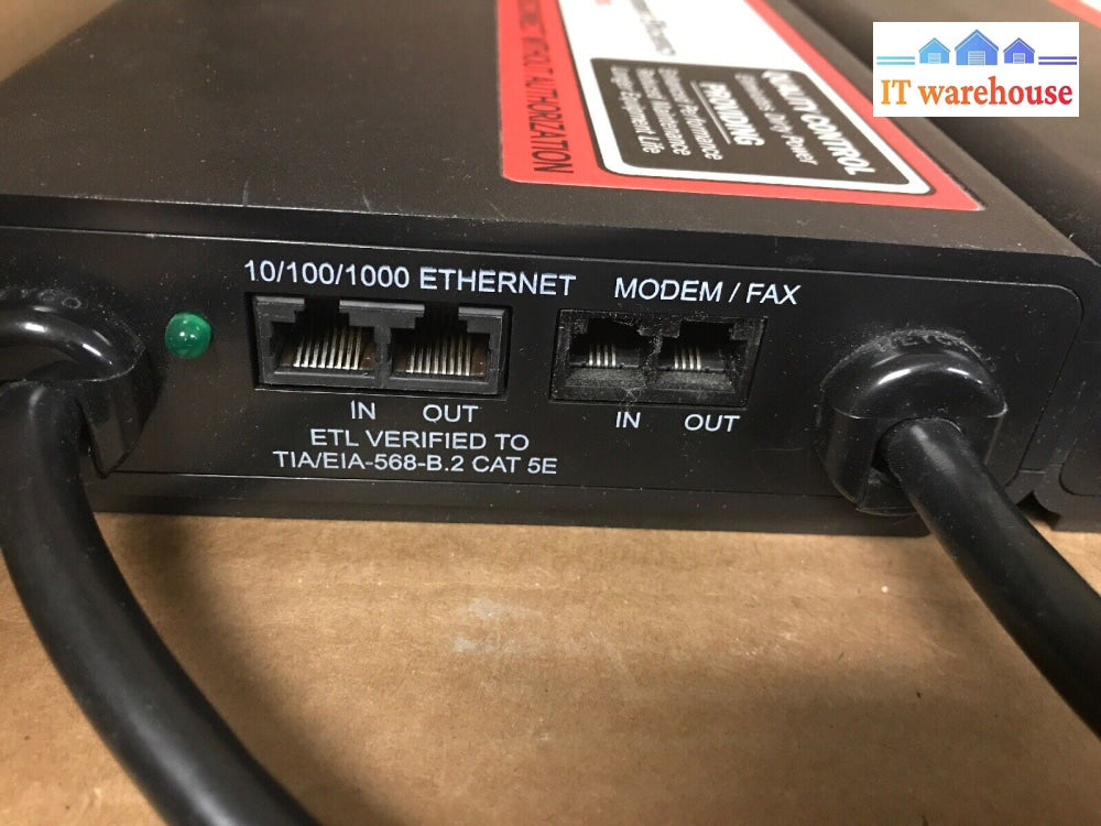 2X Esp D5133Nt 15 Amp 120 Volt Digital Copier Surge Protector Power Filter @@@