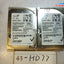 - 2x GP881 9F6066  DELL 146GB 3GB/S 10K RPM SAS 2.5-INCH HARD DRIVE TESTED