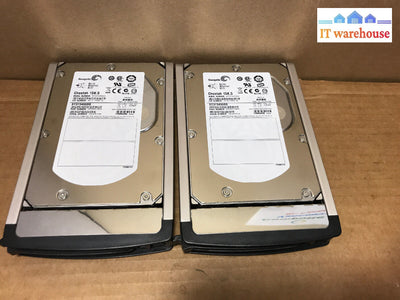 2X (Grade A) Supermicro Seagate St373455Ss 3.5” 73Gb Sas Hard Drive 923066-002