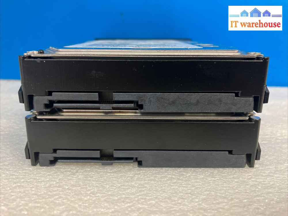 2X Hgst Hus156030Vls600 300Gb 15K 3.5’ Sas Hdd P/N 0B24479 W/ Caddy 005049034 ~