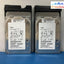 2X Hgst Hus156030Vls600 300Gb 15K 3.5’ Sas Hdd P/N 0B24479 W/ Caddy 005049034 ~