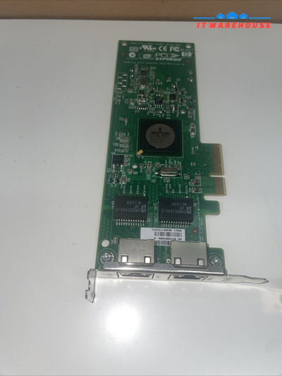 2x (High & Low Profile) HP 458492-B21 NC382T Dual Port Gig Adapter 458491-001