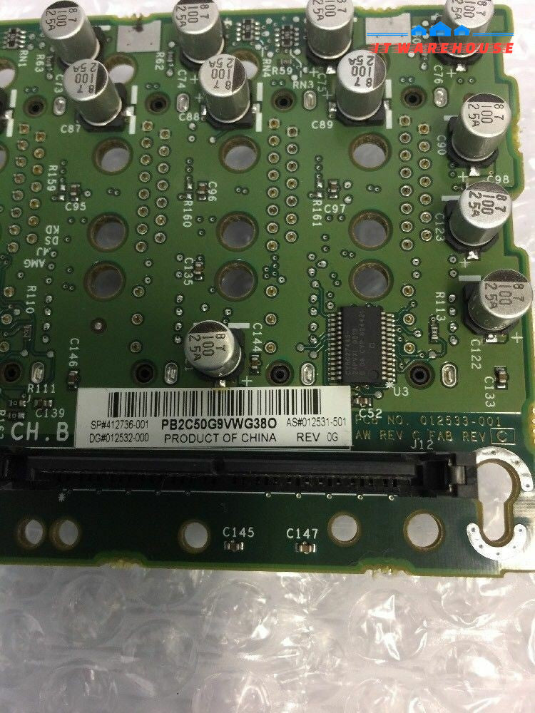 - 2x HP 412736-001 Serial Attached SCSI (SAS) Backplane Board 012531-501 012532