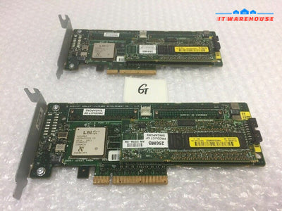 -2x HP 447029-001 SAS/SATA RAID Card 013159-001 w/405836-001 @@@