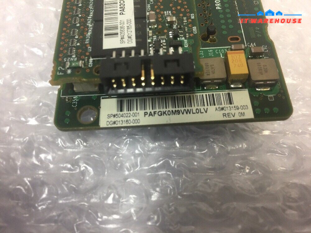 - 2x HP 504022-001 Smart Array P400 SAS/SATA PCIe  LP RAID Card with 256MB Cache