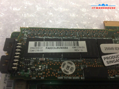 - 2x HP 504022-001 Smart Array P400 SAS/SATA PCIe  LP RAID Card with 256MB Cache