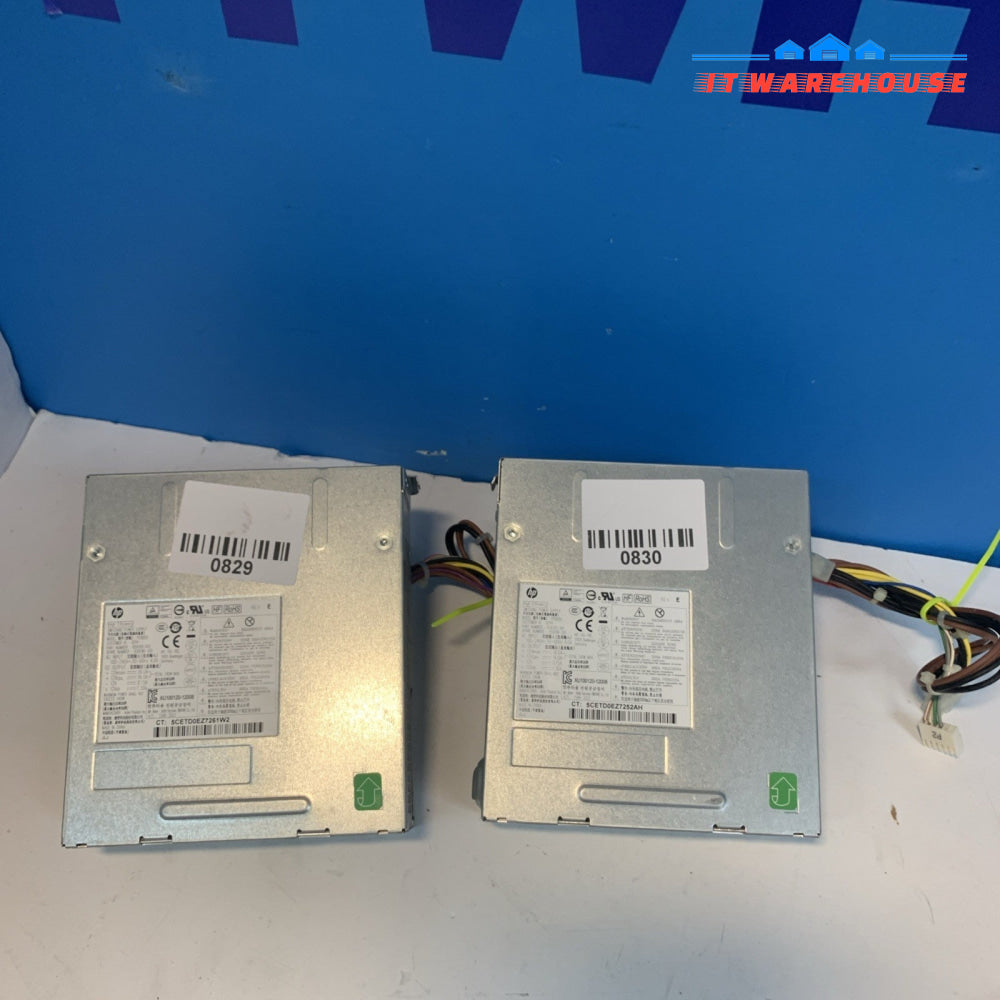 2x HP 659193-001 Elite 8200 / RP5800 240W  6-Pin  Power Supply D10-240P1A PC9055