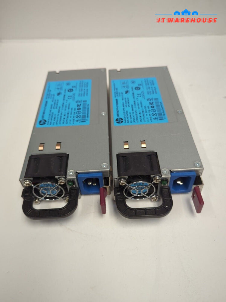 2x HP DPS-460MB 460W Power Supply 643931-001 643954-101 656362-B21 -