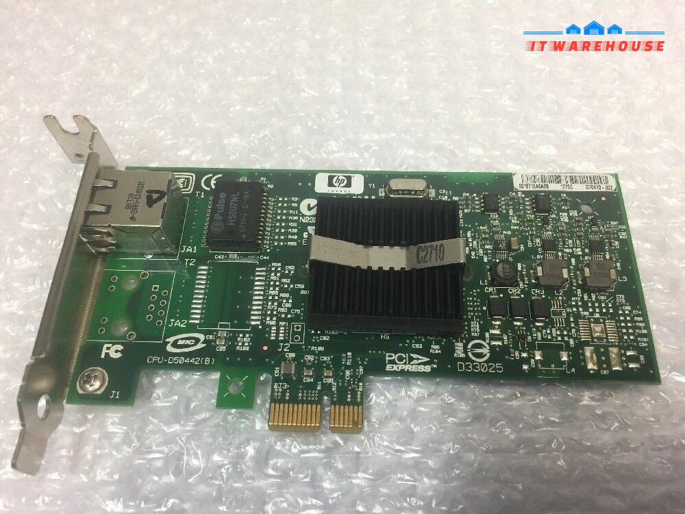 - 2x HP NC110T PCI Express Single Port Adapter 434982-001 434903-001 Low profile