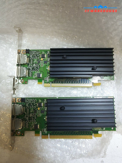 - 2x HP Nvidia NVS 295  256MB Display Port Video Card : 508286-002 / 578226-001