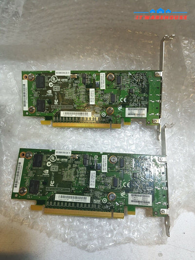 - 2x HP Nvidia NVS 295  256MB Display Port Video Card : 508286-002 / 578226-001