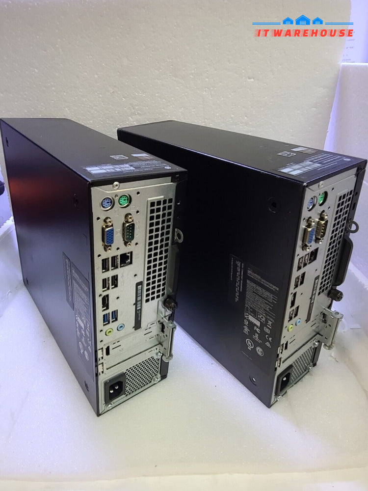 2x HP ProDesk 400 G3 SFF Desktop Intel Core i3-6100/ 4GB /500GB HDD / win10 pro