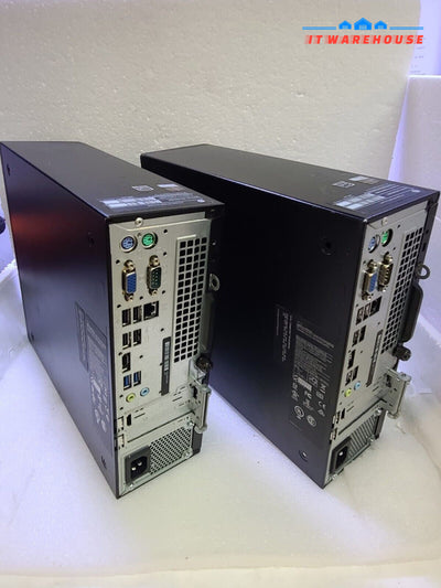 2x HP ProDesk 400 G3 SFF Desktop Intel Core i3-6100/ 4GB /500GB HDD / win10 pro