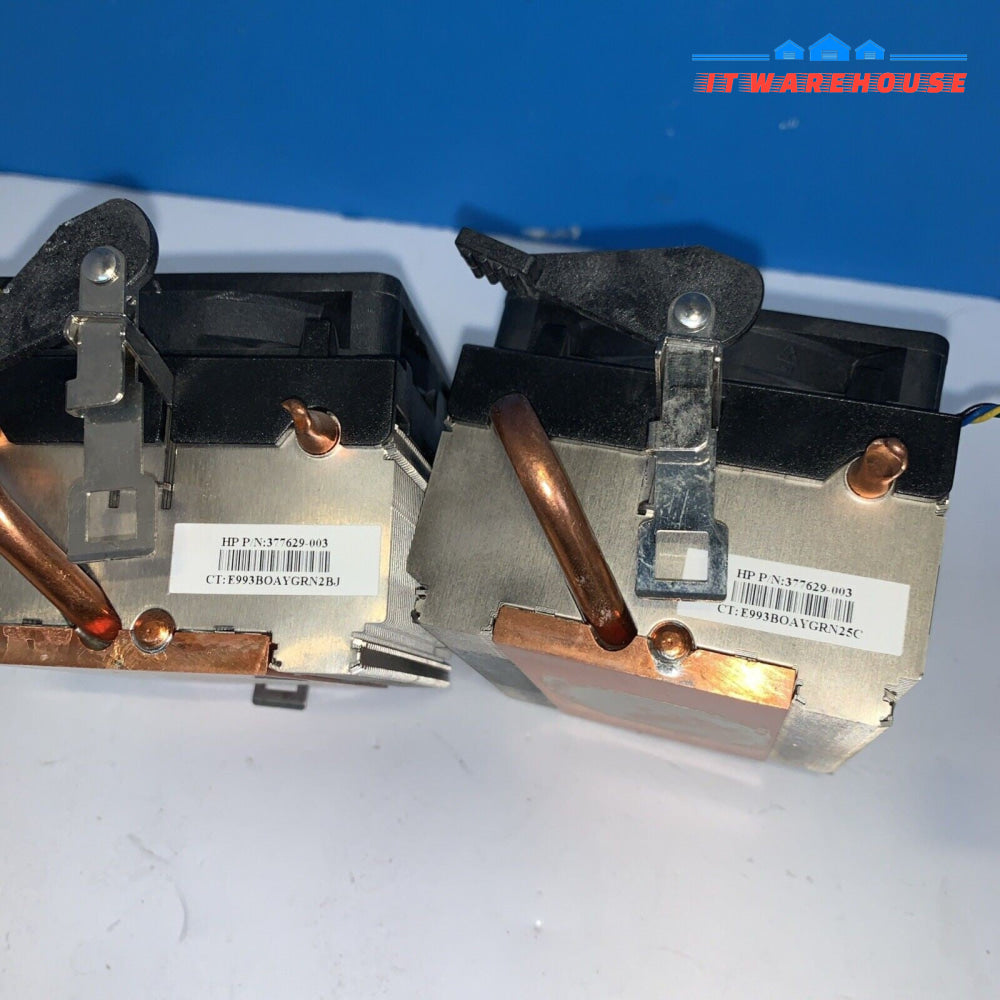 (2x)  HP Workstation XW9300 Heatsink Assembly - 377629-003