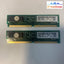 2x  IBM 92G7540 4MB 70NS 72 PIN SIMM 05H0905 92G7539
