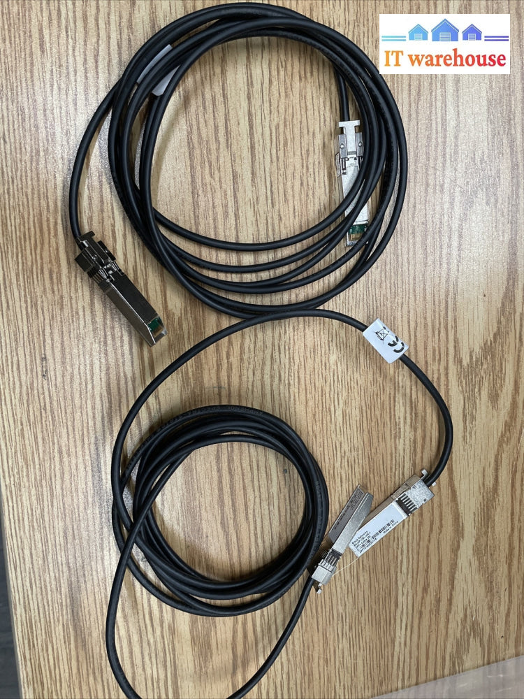 2x   IBM BN-SP-CBL-3M-1 10G SFP+ to SFP+ Passive Direct Attach Copper Cable